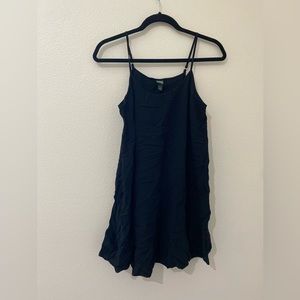 Black babydoll dress